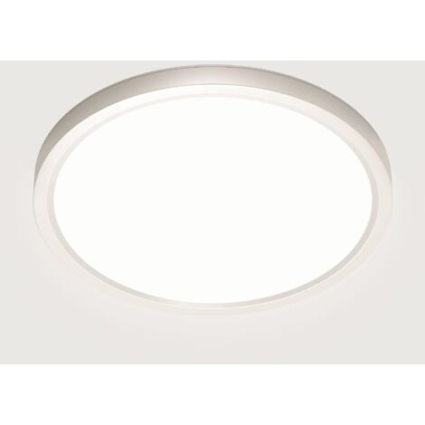 Galozzoit – Plafonnier LED 28W 4500K – Éclairage puissant 2200 lumens – Diamètre 22 cm – Imperméable IP44 pour salle de bain, cuisine, salon (1/4)