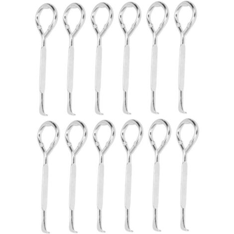 Lot de 12 ouvre-boîtes multifonctions en acier M10, ouvre-boîtes pour seau de peinture, ouvre-bouteille, outil de coupe (1/5)