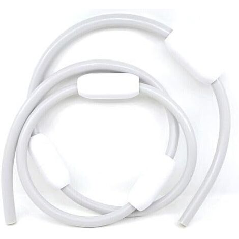 Tuyau d'aspiration de piscine 10 pieds – Remplacement pour Polaris 180 280 380 480 – 4 têtes flottantes incluses – Non compatible avec Polaris 360