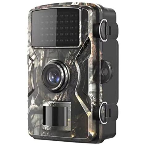 Caméra de chasse, écran TFT 2 pouces 1920 x 1080p, pour la surveillance de la faune sauvage. Détection de mouvement, étanchéité IP66, envoi d\'images sur smartphone.