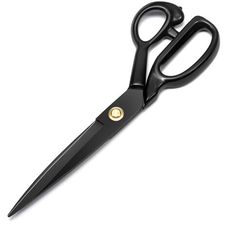 Ciseaux de couture professionnels 30,5 cm – Acier au carbone pour coupe précise de tissu, cuir et matières souples – Conception ergonomique