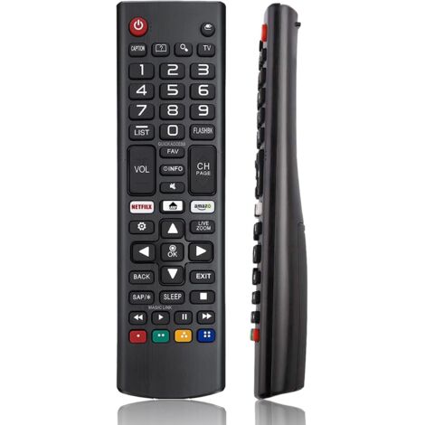 Applicable Télécommande universelle compatible avec LG Smart TV tous les modèles, télécommande de rechange compatible avec LG tous les modèles LED LCD OLED 3D 4K HDTV Smart TV télécommande avec bouton
