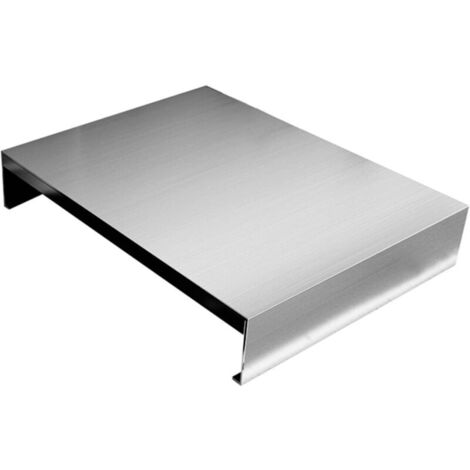 Inoxydable Protection Plaque de Cuisson Gaz, Couvercle de Cuisinière en Acier Inoxydable pour Cuisinière à Gaz Support de Protection pour Cuiseur à riz Réfrigérateur à Induction(30x40x5cm), Argent