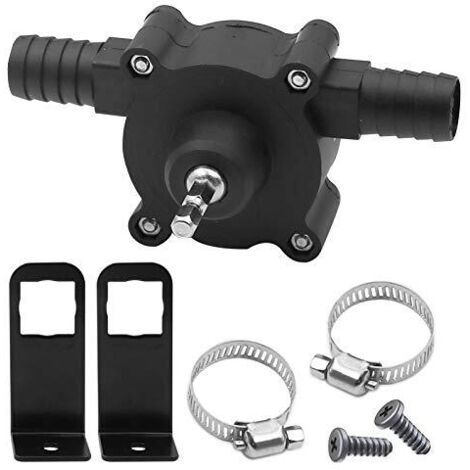 Portable Mini Perceuse Électrique Alimenté Pompe À Eau Moteurs Diesel Huile Liquide Eau Main Pompes De Transfert Auto-Amorçantes Vitesse De Pompage Rapide (1/5)