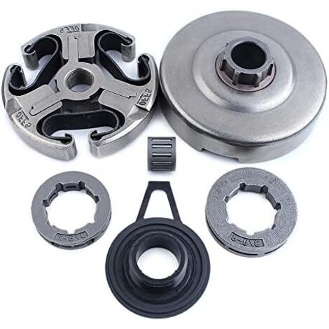 Kit embrayage tambour 3/8' pour tronçonneuses Husqvarna 362 365 371 372 372XP – Remplacement pièces usées – Performance optimale - 503744401