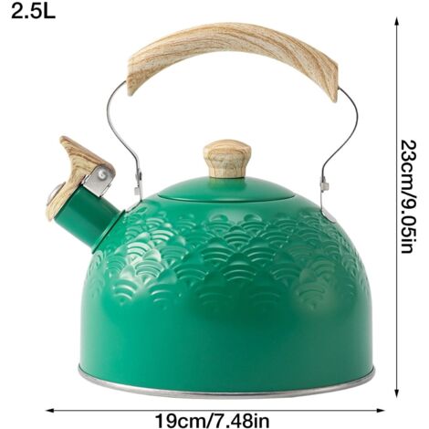 Bouilloire Sifflante De 2,5 L, Bouilloire Sifflante En Acier Inoxydable Bouilloire A Eau 94223312