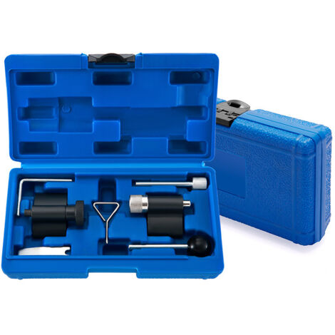 7pcs Kit Calage Distribution - Outils de Calage Distribution pour Courroie de Moteur - Compatible avec Moteur VW 1.2, 1.4, 1.6, 1.9, 2.0 TDI SDI, Outils d'arbre à Cames avec Boîte à Outils