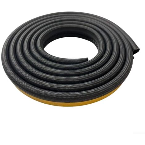 Corde plate pour poêle – Joint d'étanchéité auto-adhésif jusqu'à 550°C – Fils de verre pour cheminée et four – Isolation thermique (1/5)