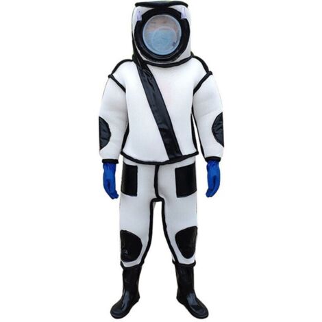 Combinaison anti-abeille Combinaison d\'apiculture d\'une seule pièce super épaisse - Outil d\'apiculture super respirant en coton d\'air 3D (XXL (180-185 cm))
