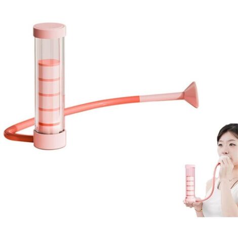 Appareil d\'exercice respiratoire pour poumons, appareil d\'entraînement musculaire respiratoire portable, réglable, pour adultes et enfants, amélioration de la capacité pulmonaire
