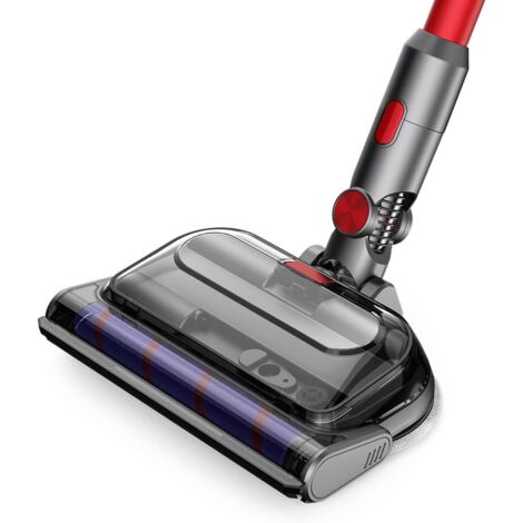 Embout serpillière pour aspirateur Dyson V15 V11 V10 V8 V7 – Réservoir d'eau amovible – Brosse à poils souples pour sols lisses – 4 tampons inclus