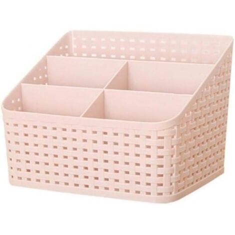 Make Up Bijoux Organisateur Boîte Pour Les Cosmétiques Bureau Bureau Stockage Soins De La Peau Rouge à Lèvres Cas De Cas Mêle-Couleur aléatoire-Fei Yu (1/5)