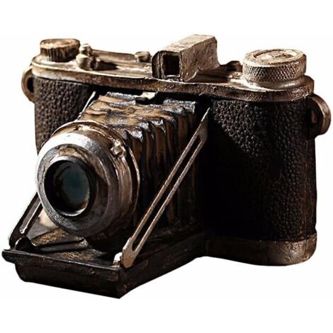 Vintage Vieux Mode Résine Camera Style européen Ornement pour Home Bar Décoration-Fei Yu (1/4)