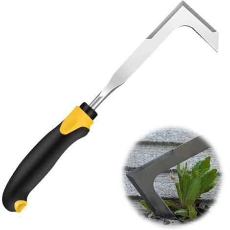 Desherbeur Manuel, Couteau Désherbeur, Desherbeur en Acier Inoxydable, Outil de désherbage Manuel, Arrache Mauvaise Herbe, Jardinage Outillage, Outillage de Jardin