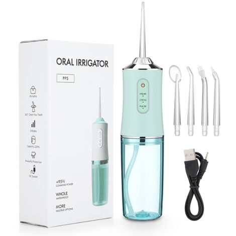 Jet d'eau dentaire puissant Pick Flosser Membrane de bain de bouche