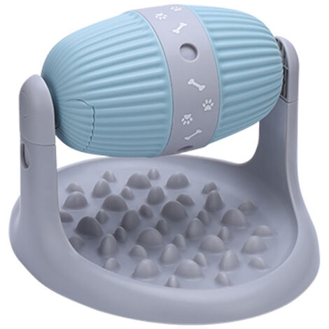 Jouet interactif pour chien et chat, puzzle alimentaire, friandise, mangeoire lente, distributeur d\'entraînement au QI pour animaux de compagnie (1/2)