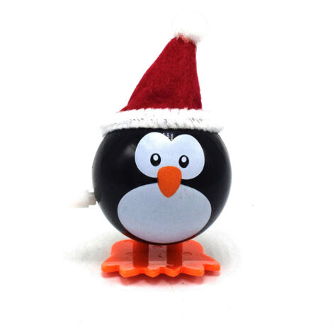 Figurine de pingouin à remonter de Noël Ornement à remonter Figur Juldekorativa figurer Figurine de pingouin à remonter de Noël (1/4)