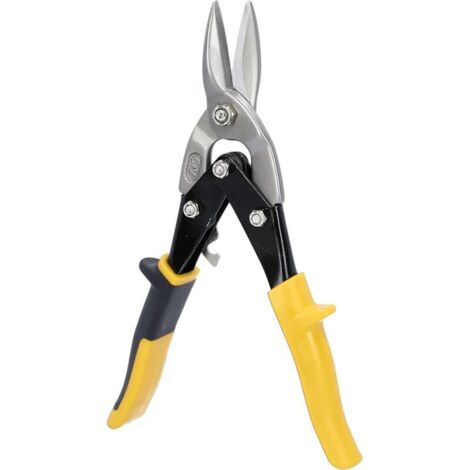 Cisailles à Métaux Robustes 450mm - Coupe-Cerclage Acier #60 Jusqu'à 32mm Largeur - Poignée Ergonomique Antidérapante