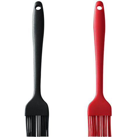 2 pièces de brosse à huile en silicone de cuisine, brosse pour barbecue, petite brosse à huile domestique, outils et fournitures de cuisson de crêpes (1/5)