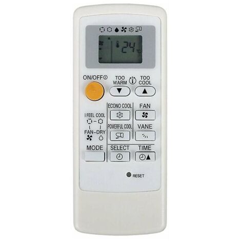 Fei Yu – Télécommande climatisation compatible Mitsubishi – Alimentation 2 piles AAA – Design ergonomique – Matériaux ABS et métal – Usage professionnel (1/5)
