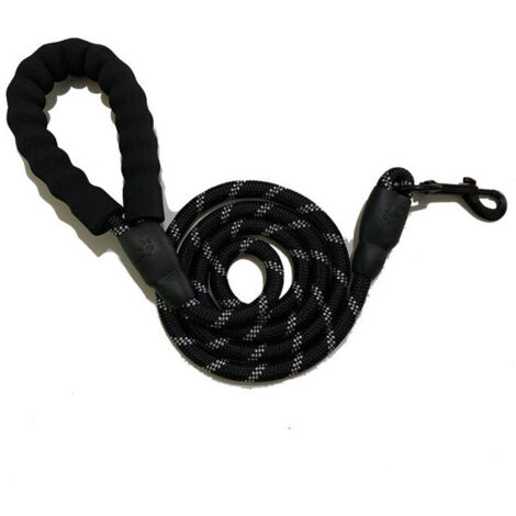 Laisse pour chien 2 mètres en nylon – Conçue pour husky et golden retriever – Résistante et colorée – Longueur ajustable