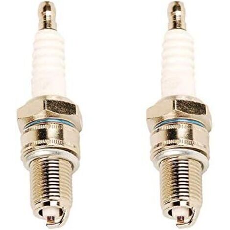 Bougie d'allumage Honda GX120 GX160 GX200 GX240 GX270 GX340 GX390 – Lot de 2 pièces – Performance fiable pour tondeuses et tracteurs (1/4)
