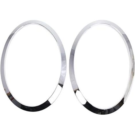 Anneau de garniture de phare 2 pièces de rechange pour Mini Cooper F55/F56/F57 2014-2021 – Protection et esthétique améliorées – OEM 51137300631, 51137300632, 51712355791, 51712355798