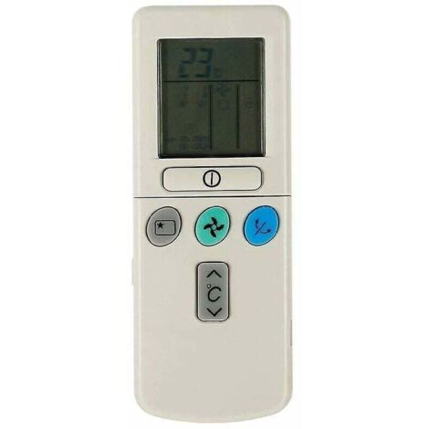 Télécommande de climatisation IR – Compatible Hitachi Ras-80yha – Contrôle sans fil – 3 canaux pour gestion multi-appareils - Rar2p2 (1/5)