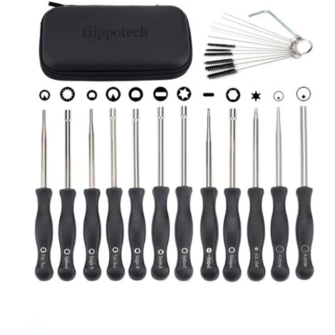Lot de 12 outils de réglage de carburateur avec scredrivers acircle pour petit moteur 2 temps pour Husqvarna pour STHIL pour tronçonneuse ECHO (1/5)