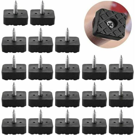 20,Pcs,Patin,Chaise,en,Caoutchouc,Protection,Pied,de,Anti-Glisse (1/5)
