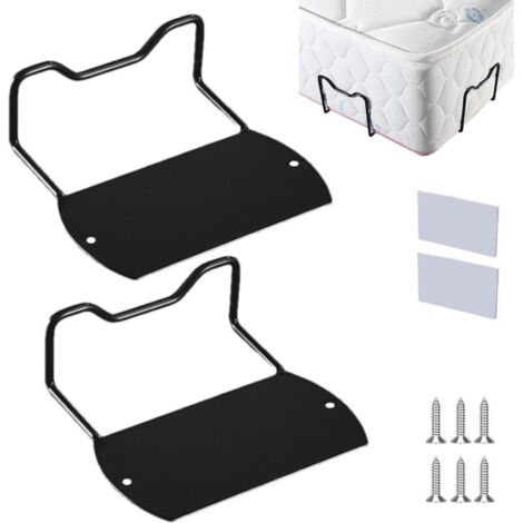 Butées de Matelas pour éviter de, Support de Matelas en métal, 2 Joints de Matelas coulissants Anti-lit, butée de Matelas pour empêcher Le Matelas de