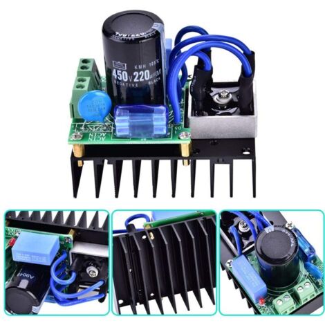 Module De Redressement Haute Puissance 10A Avec Protection Multiple - Carte D'Alimentation 5-34VAC Vers 7-50VDC