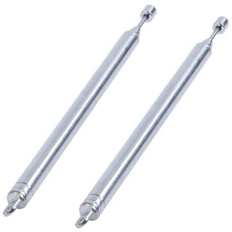 2PCS 7 Section AM Radio, FM, Antenne D\'Extension TV 66CM Long