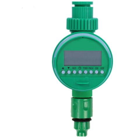 Minuterie d\'irrigation Intelligente, arroseur Automatique, minuterie étanche programmable, Affichage à LED, contrôleur d\'arrosage d\'arrosage de Jardin et agricole, Irrigation de Jardinage
