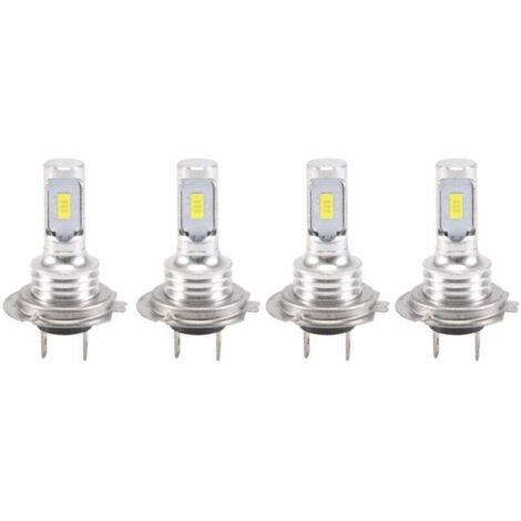 Kit Ampoules LED H7 Mini Combo Feux De Croisement Et Route 4 Pièces
