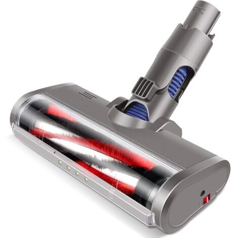 Forehill – Tête d\'aspirateur compatible Dyson V6 – Nettoyage moquette – Brosse à poils lavable – Performance optimale sur tapis (1/5)