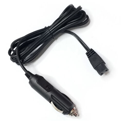 Keyoung – Câble de chargeur allume-cigare 2 m 12 V – Pour réfrigérateur et glacière de voiture – Matériau ABS – Intensité 10A