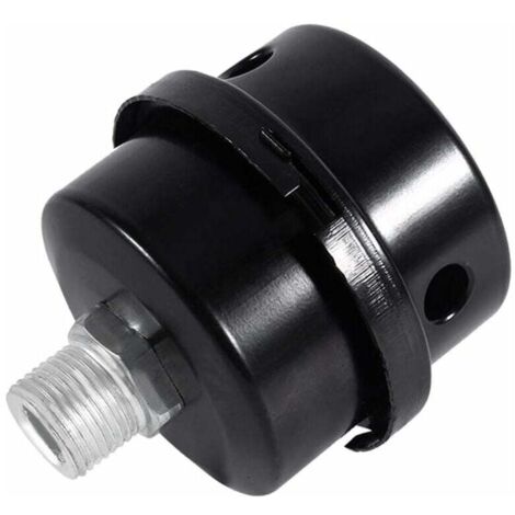 FOREHILL Filtre Silencieux pour Compresseur d\'Air (3/8\" Filetage 16mm)