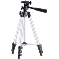 Trépied télescopique pour niveau laser – Compatible Dewalt et Makita – Hauteur réglable 33-103 cm – Alliage aluminium léger – Niveau à bulle intégré
