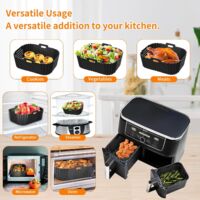 Ankway Moule Silicone Air Fryer Pour Double Stack XL SL400EU Foodi Max Af500eu Af400eu Af451eu Af300eu 4 Paquet Accessoires 7 6 A 10 4 L Friteuse Plat Cuisine Grau 889669376 Ankway Moule Silicone Air Fryer Pour Double Stack XL SL400EU Foodi Max Af500eu Af400eu Af451eu Af300eu 4 Paquet Accessoires 7 6 A 10 4 L Friteuse Plat Cuisine Grau 889669376