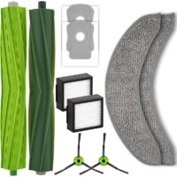 FOREHILL 10 pezzi di ricambio compatibili con iRobot Roomba Combo j7, Combo j7+, Combo j9+, Combo 10 Max Robot Aspirapolvere 2 panni per la pulizia