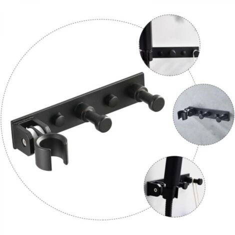 ERINGOGO Support Mural Saxophone - Support De Stockage Noir Pour Saxophone Alto Ténor