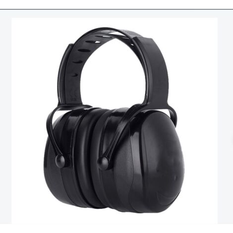 Casque Anti Bruit Adulte Réglable Confortable, avec Une Atténuation de, pour Milieu Bruyant ou Stressant-Noir (1/3)