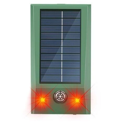 Répulsif solaire ultrasons anti-souris - rats - insectes - Énergie solaire (1/4)
