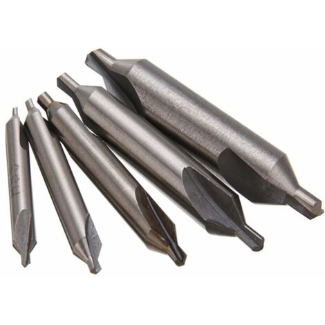 Foret à Centrer Foret à Deux Extrémités 1.5/2.0/2.5/3.0/4.0mm Guazhuni 5pcs (1/5)