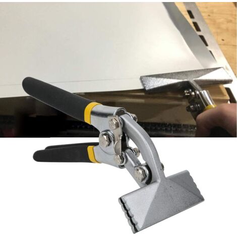 Pince à plier les tôles, outil manuel à plier les tôles, pince à sertir avec poignée antidérapante,20.583.1cm (1/3)