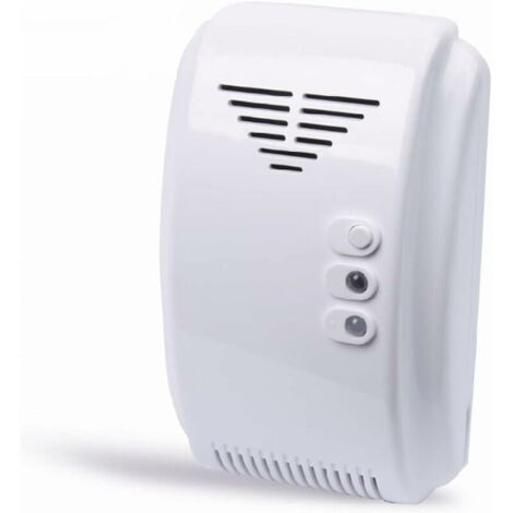 Détecteur de gaz,Betterlife 12V détecteur de gaz Alarme de capteur Propane Butane gpl Naturel Camping-Car Camping-Car RV Van ,Blanc