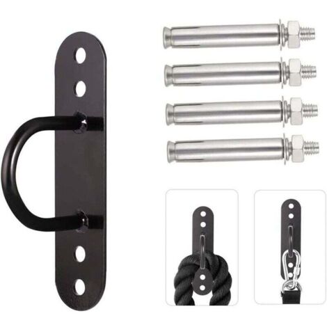 Murs/Plafond Mont Fourchette pour Gym & Home Suspension Sangles ancrer Anneaux Olympiques Fitness Training Yoga Swing (1/5)