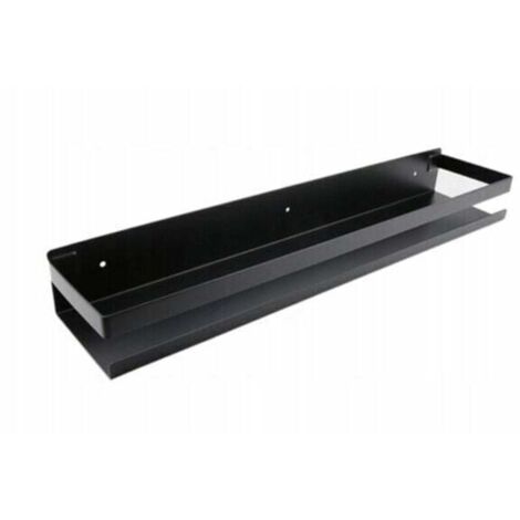 20cm Acier inoxydable sans perforation, dessin d'étagère de cuisine, universel pour salle de bain et cuisine (1/4)
