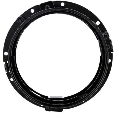 Support de montage pour phare de voiture 7 pouces, anneau rond pour Jeep Wrangler (noir) (1/5)